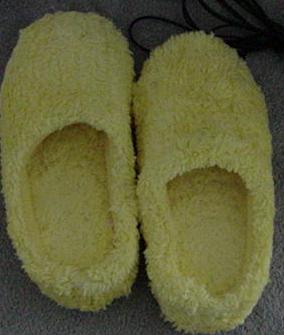 beloved yellow slippers